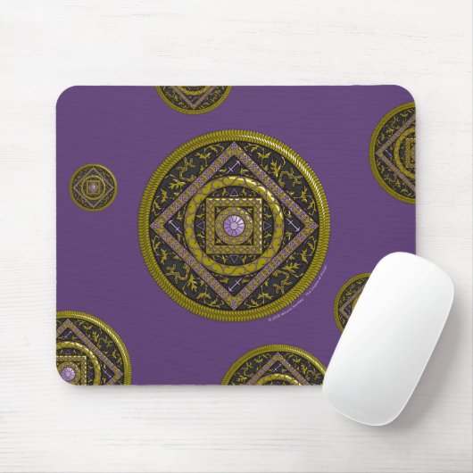 Sagittarius Mandala Mousepad (Mit Mouse)