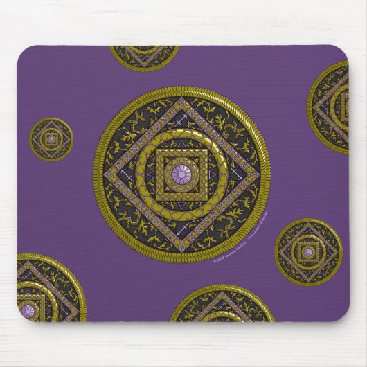 Sagittarius Mandala Mousepad (Vorne)