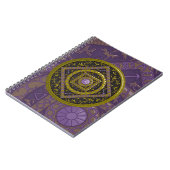 Sagittarius Mandala Notebook Notizblock (Linke Seite)