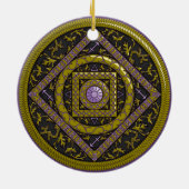 Sagittarius Mandala Ornament (Hinten)