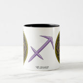 Sagittarius Mandala Tasse (Mittel)