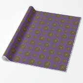 Sagittarius Mandala Wrapping Paper Geschenkpapier (Ungerollt)