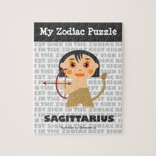 Sagittarius, mein Zodiakrieg Puzzle (Vertikal)
