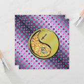 Sagittarius & Metal Snake Karte (Vorderseite/Rückseite Beispiel)