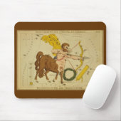 Sagittarius Mouse Pad Mousepad (Mit Mouse)