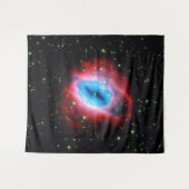 Sagittarius-Nebel-Teppich Wandteppich (Vorderseite (Horizontal))