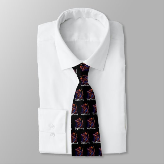 Sagittarius Necktie Krawatte (Gebunden)