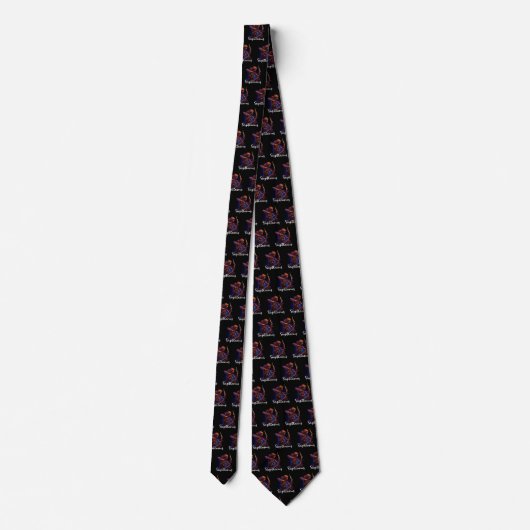 Sagittarius Necktie Krawatte (Rückseite)