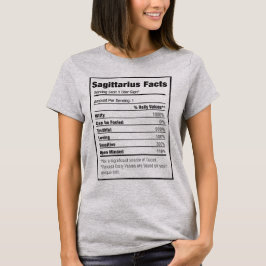 Sagittarius Nutrition Fakt Zodiac-T - Shirt