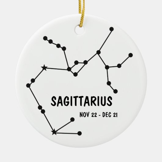 Sagittarius Ornament (Vorne)