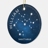 Sagittarius Ornament Personalisiert Zodiac-Geschen (Links)