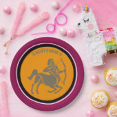 Sagittarius Papierplatte Pappteller (Party)