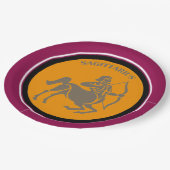 Sagittarius Papierplatte Pappteller (Schrägansicht)