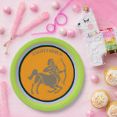 Sagittarius Papierplatte Pappteller (Party)