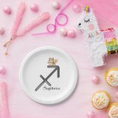 Sagittarius Party Plate Pappteller (Party)