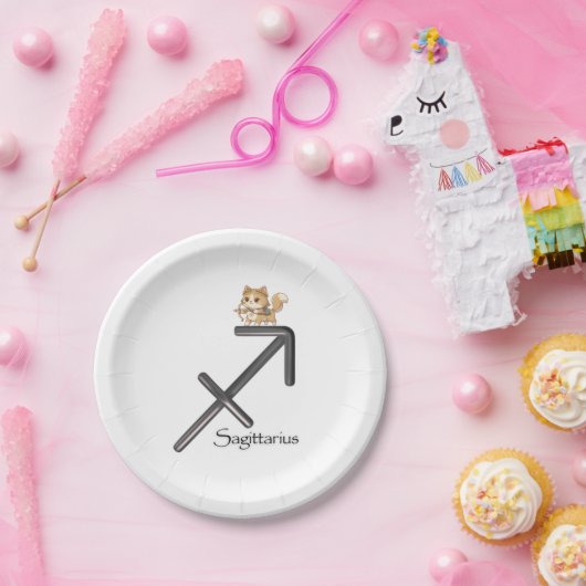 Sagittarius Party Plate Pappteller (Party)