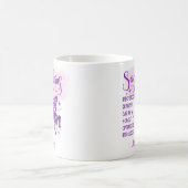 Sagittarius Personalisierte Merkmale Horoskop Kaffeetasse (Mittel)