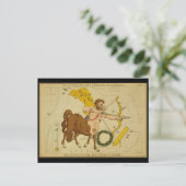 Sagittarius Postcard Postkarte (Stehend Vorderseite)