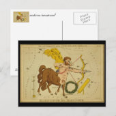 Sagittarius Postcard Postkarte (Vorne/Hinten)