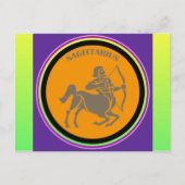 Sagittarius Postcard Postkarte (Vorderseite)