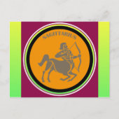 Sagittarius Postcard Postkarte (Vorderseite)