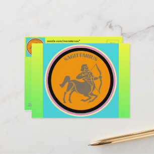 Sagittarius Postcard Postkarte
