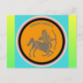 Sagittarius Postcard Postkarte (Vorderseite)