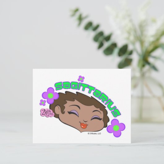 Sagittarius Postcard Postkarte (Stehend Vorderseite)