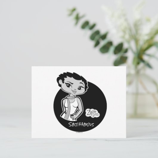 Sagittarius Postcard Postkarte (Stehend Vorderseite)