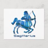 Sagittarius Profil Postkarte (Vorderseite)