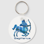 Sagittarius Profile Schlüsselanhänger (Vorderseite)