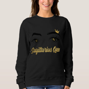 Sagittarius Queen Zodiac Sign Astrologie Horoskop Sweatshirt