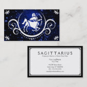 Sagittarius-Raffinesse Visitenkarte (Vorne/Hinten)