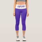 Sagittarius - Reflektion Capri Leggings (Vorderseite)