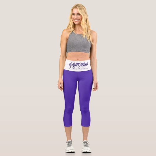 Sagittarius - Reflektion Capri Leggings (Vorderseite)