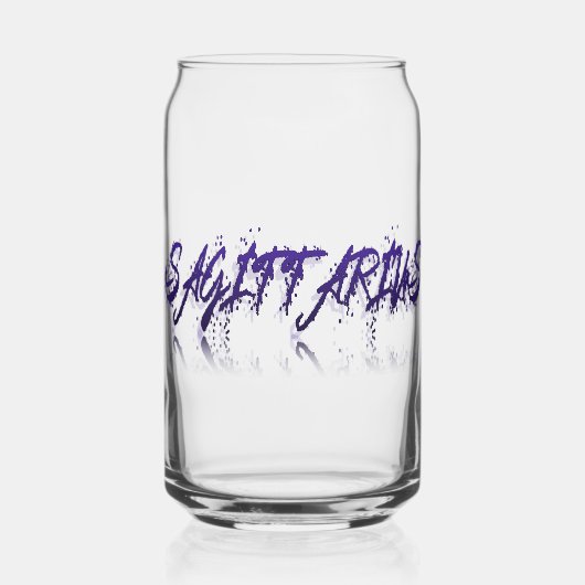 Sagittarius - Reflektion Dosenglas (Vorderseite)