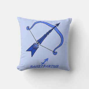 Sagittarius Reversible Throw Pillow Kissen