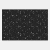 Sagittarius Set von 3 Wrapping Paper Sheets Geschenkpapier Set (Vorderseite 3)