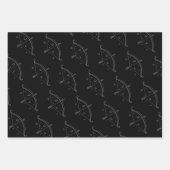 Sagittarius Set von 3 Wrapping Paper Sheets Geschenkpapier Set (Vorderseite)