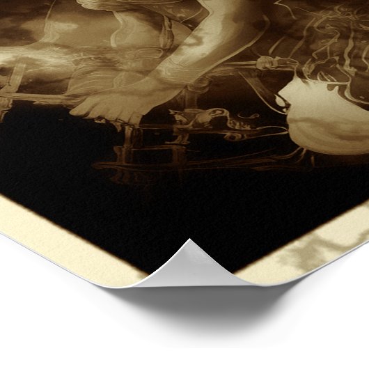 Sagittarius Sign Wall Art Poster (Ecke)