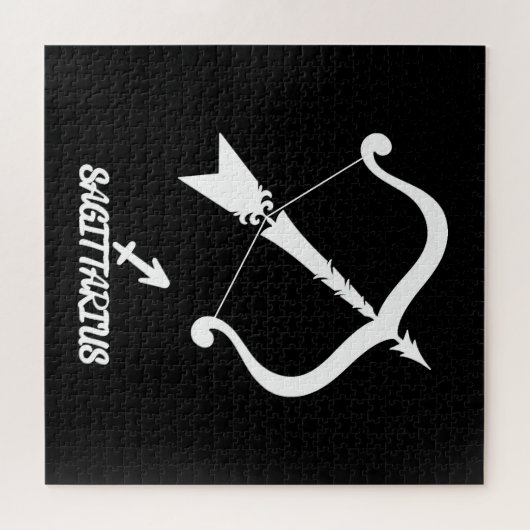Sagittarius-Silhouette Puzzle (Horizontal)