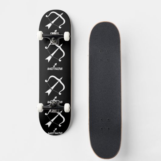 Sagittarius-Silhouette Skateboard (Vorne)