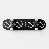 Sagittarius-Silhouette Skateboard (Horizontal)