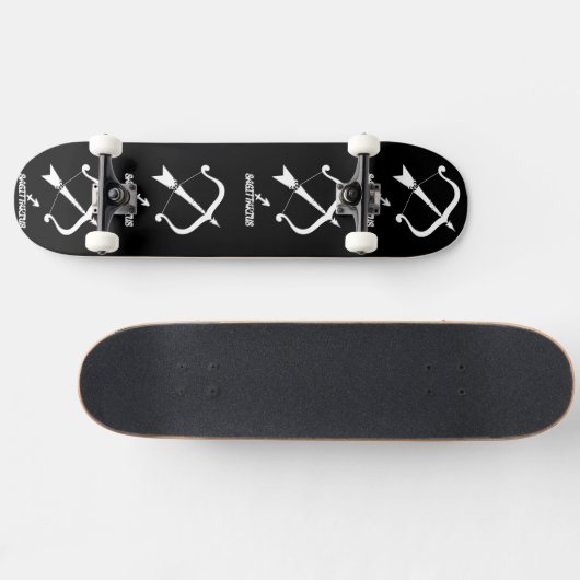 Sagittarius-Silhouette Skateboard (Horizontal)