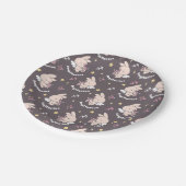 Sagittarius Sonniges Muster: Kosmischer Tanz der L Pappteller (Schrägansicht)