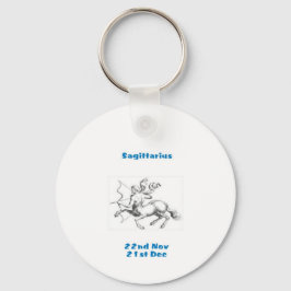 SAGITTARIUS STAR SIGN KEY RING SCHLÜSSELANHÄNGER