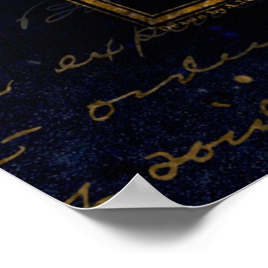 Sagittarius-Sternbild-Poster Poster (Ecke)