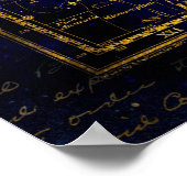 Sagittarius-Sternbild-Poster Poster (Ecke)