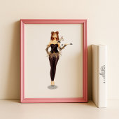 Sagittarius-Sternzeichen-Illustration – Handgezeic Poster