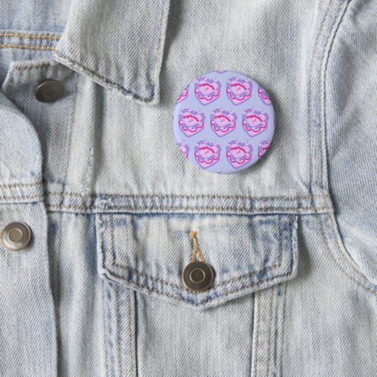 Sagittarius-Sternzeichen-Schmetterlingsherz-Geburt Button (Beispiel)